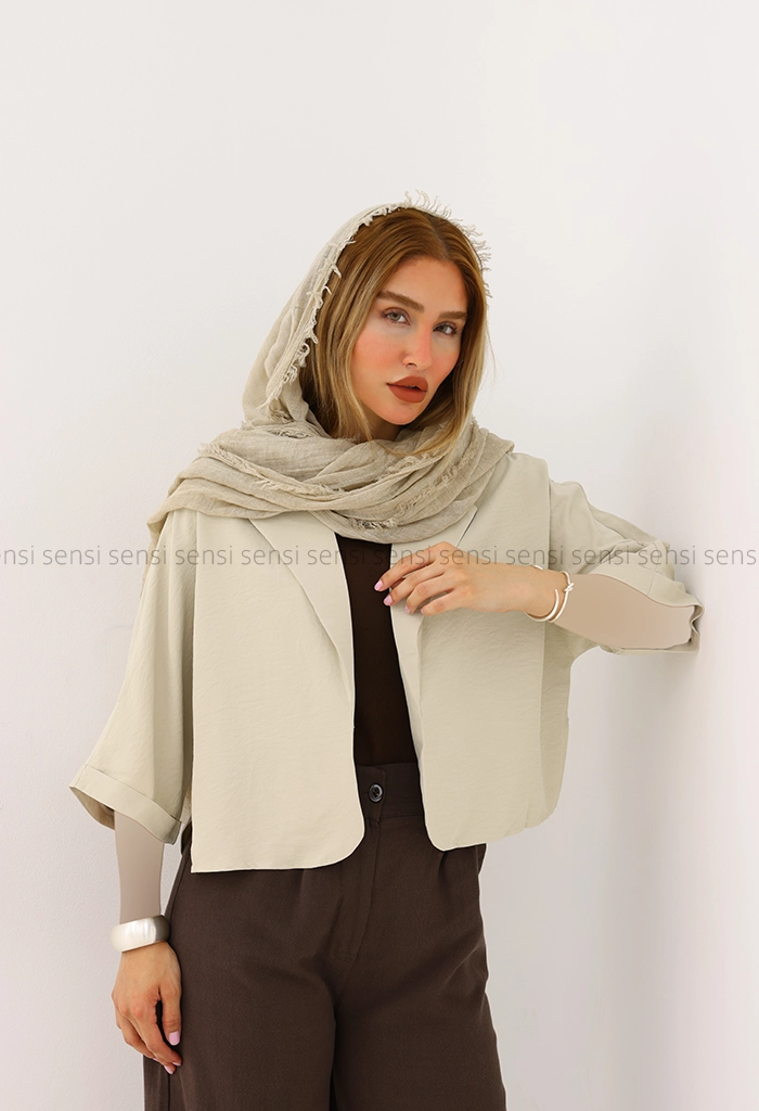 کت زنانه آستین پاکتی کد1006466